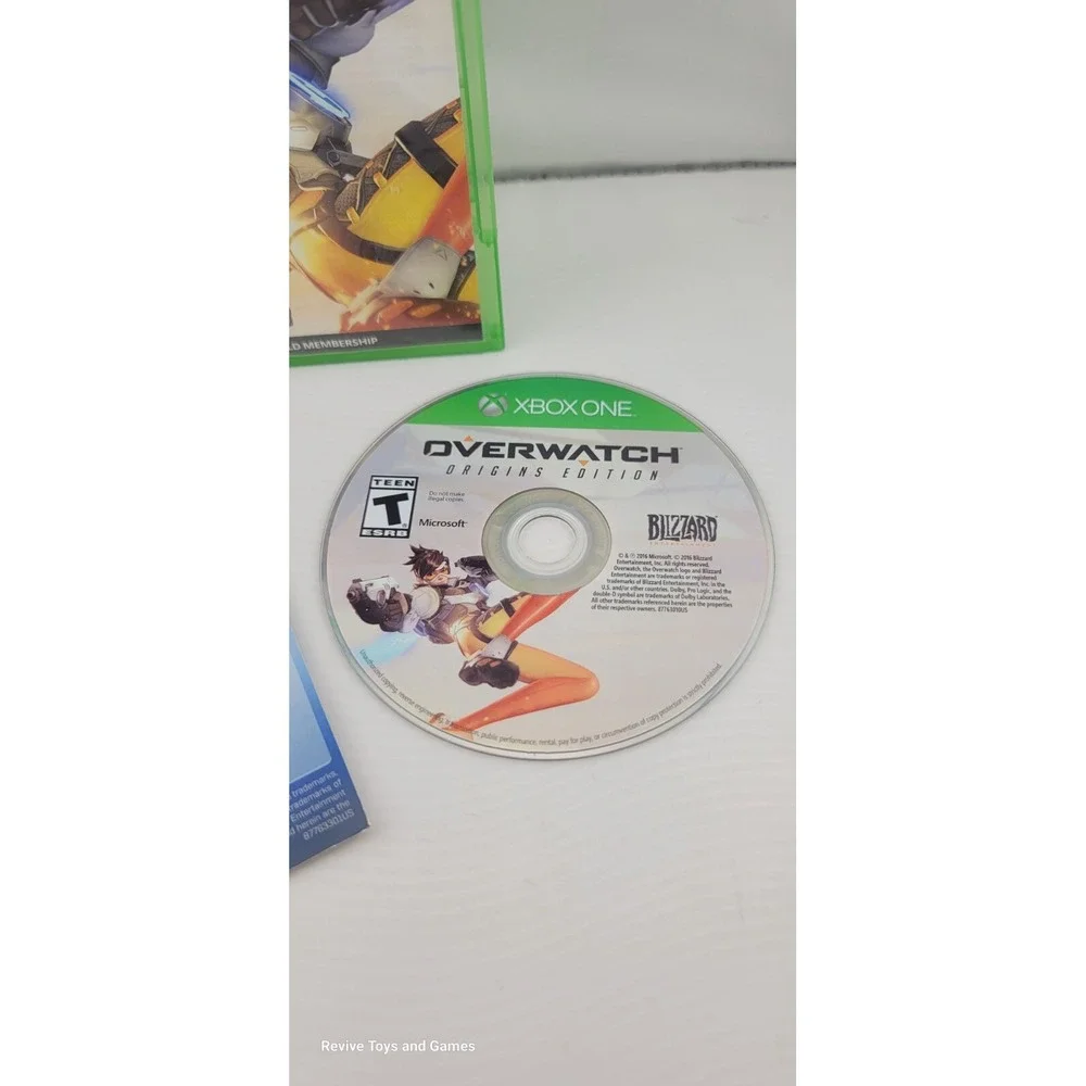 Overwatch Origins Edition (Microsoft Xbox One 2016) Game and Case Tested Working
